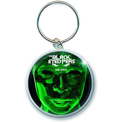 The Black Eyed Peas Keychain: The End Album (Photo-print) - Black Eyed Peas - The - Merchandise - Unlicensed - 5055295315785 - 