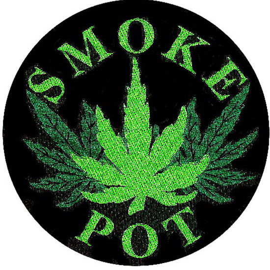 Generic Standard Woven Patch: Smoke Pot - Generic - Merchandise - Razamataz - 5055339709785 - 