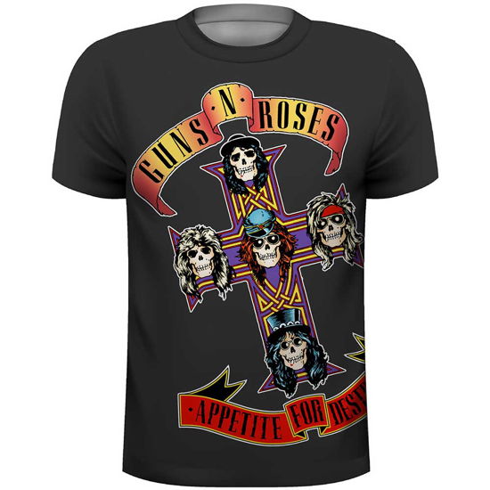 Guns N' Roses Unisex Sublimation T-Shirt: Appetite - Guns N' Roses - Merchandise - Bravado - 5055979943785 - 