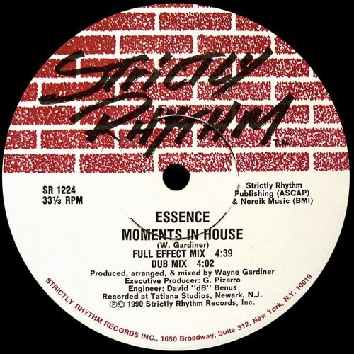 Moments In House - Essence - Musik - STRICTLY RHYTHM - 5060670888785 - 18. oktober 2019