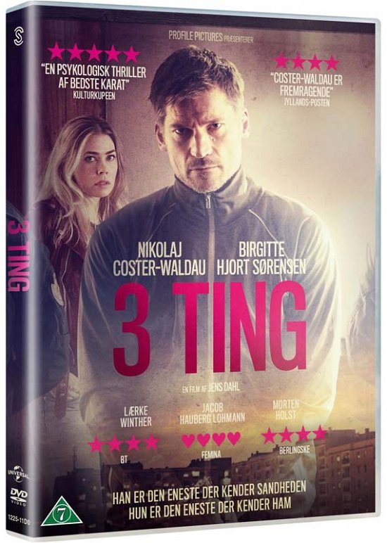 Cover for Nikolaj Coster-Waldau / Birgitte Hjort Sørensen · 3 Ting (DVD) (2017)