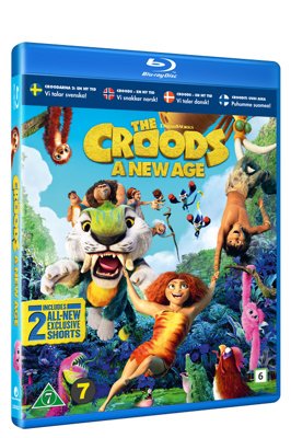 Cover for Croods · The Croods 2: A New Age (Croods: En ny tid) (Blu-ray) (2021)