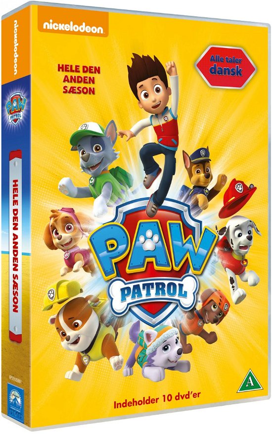 Cover for Paw Patrol · Paw Patrol - Hele Anden Sæson (DVD) (2017)
