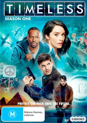 Cover for Blu · Timeless - Season 1 (DVD) (2019)