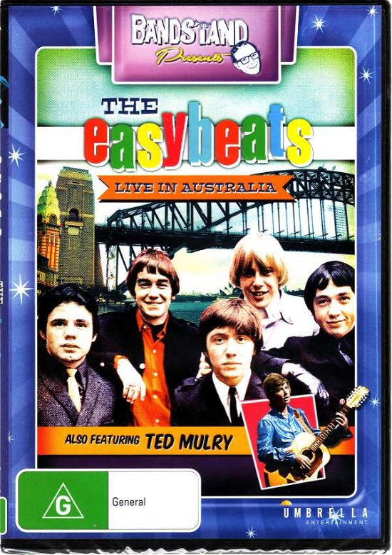 Cover for Easybeats · Bandstand Presents: Easybeats Live in Australia (DVD) (2015)