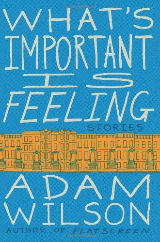 Cover for Adam Wilson · What's Important is Feeling: Stories (Taschenbuch) (2014)