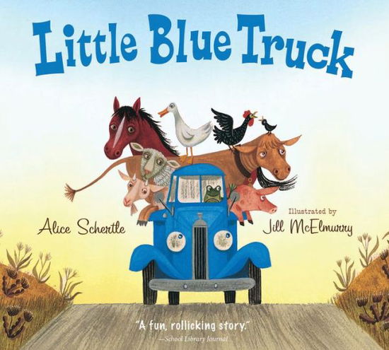 Little Blue Truck Padded Board Book - Alice Schertle - Książki - HarperCollins - 9780358211785 - 7 lipca 2020