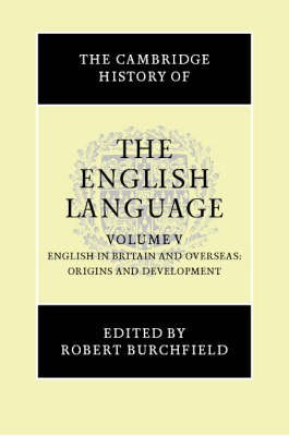 Cover for N F Blake · The Cambridge History of the English Language - The Cambridge History of the English Language 6 Volume Hardback Set (Hardcover Book) (1994)