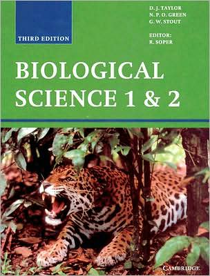 Cover for D. J. Taylor · Biological Science 1 and 2 - Biological Science (Hardcover Book) [3 Revised edition] (1997)