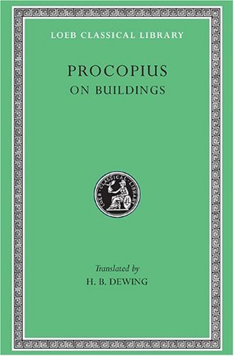 Cover for Procopius · On Buildings. General Index - Loeb Classical Library (Hardcover bog) [English And Greek edition] (1940)