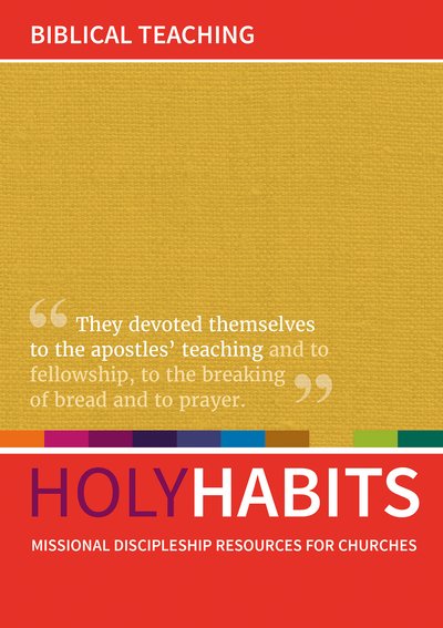Cover for Neil Johnson · Holy Habits: Biblical Teaching: Missional discipleship resources for churches - Holy Habits (Pocketbok) (2018)