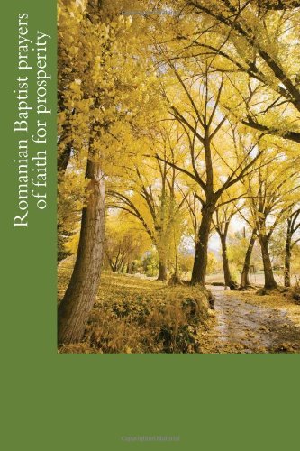 Cover for A B · Romanian Baptist Prayers of Faith for Prosperity (Paperback Book) (2014)