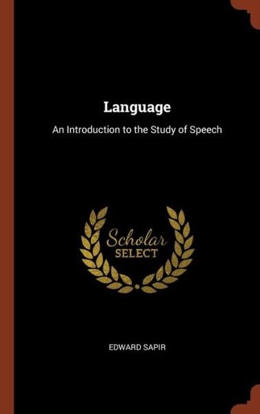 Cover for Edward Sapir · Language (Gebundenes Buch) (2017)