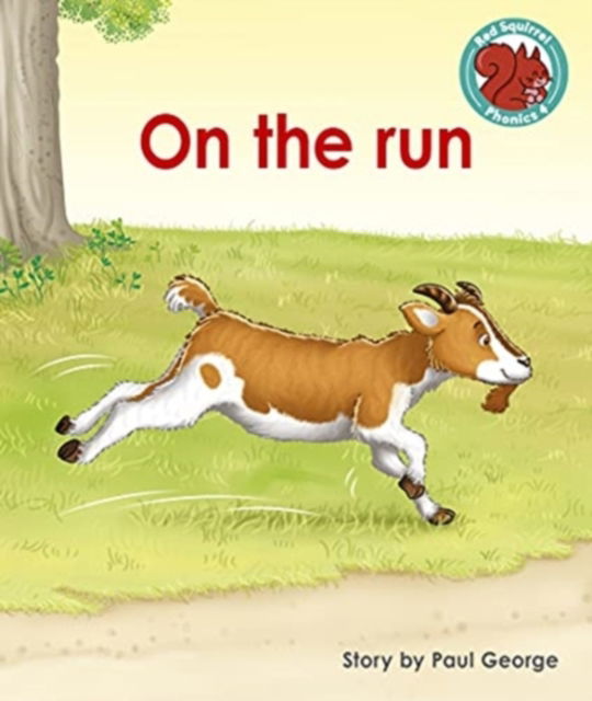 Cover for Paul George · On the run - Red Squirrel Phonics Level 4 (Paperback Book) (2021)