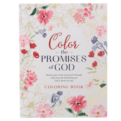 Cover for Color the Promises of God (Book) (2021)