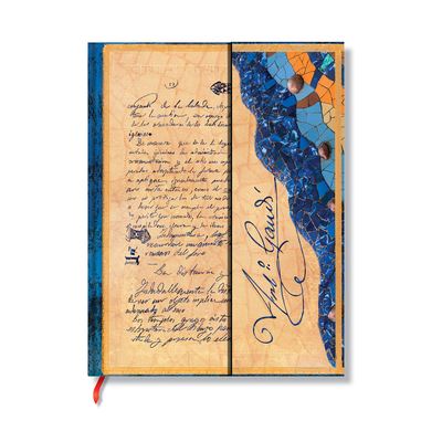 Gaudi, The Manuscript of Reus (Embellished Manuscripts Collection) Ultra Lined Hardback Journal (Elastic Band Closure) - Embellished Manuscripts Collection - Paperblanks - Books - Paperblanks - 9781439797785 - October 15, 2024