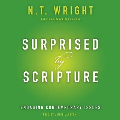 Cover for Fellow and Chaplain N T Wright · Surprised by Scripture (CD) (2014)
