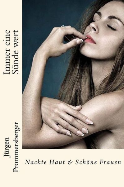 Cover for Jurgen Prommersberger · Immer Eine S nde Wert (Paperback Book) (2016)