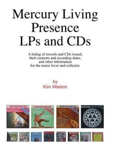 Cover for Kim Weston · Mercury Living Presence LPs and CDs (Taschenbuch) (2016)