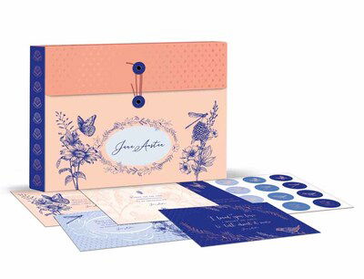 Cover for Insight Editions · Jane Austen Card Portfolio Set - Jane Austen Card (Lernkarteikarten) (2020)