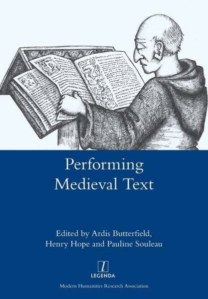 Cover for Ardis Butterfield · Performing Medieval Text (Paperback Book) (2019)