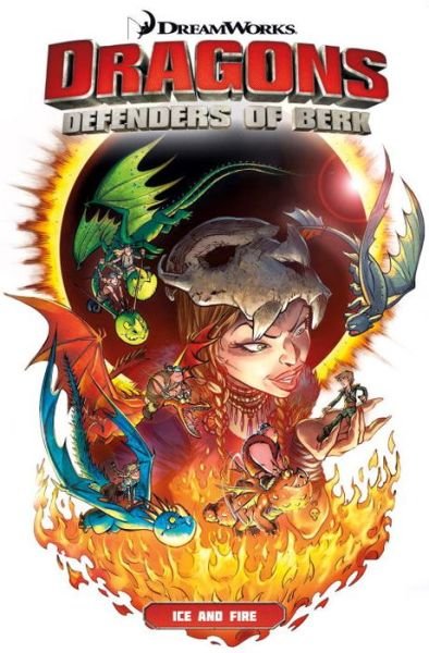 Cover for Simon Furman · Dragons Defenders of Berk: Ice and Fire - An FBI Profiler Novel (Taschenbuch) (2016)
