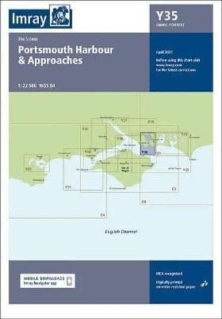 Cover for Imray · Imray Chart Y35: Portsmouth Harbour and Approaches (Small Format) - Y CHARTS (Map) [New edition] (2021)