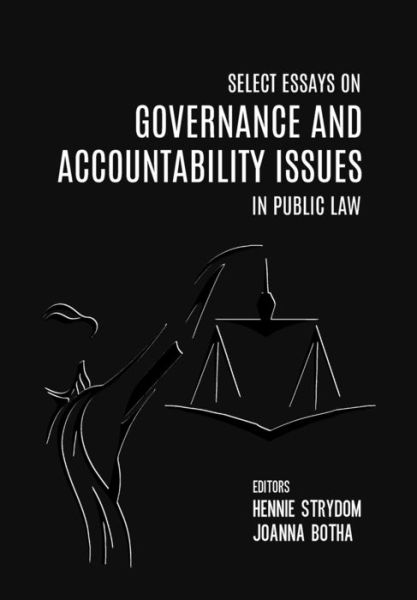 Cover for Hennie Strydom · Select Essays on Governance and Accountability Issues in Public Law (Paperback Book) (2020)