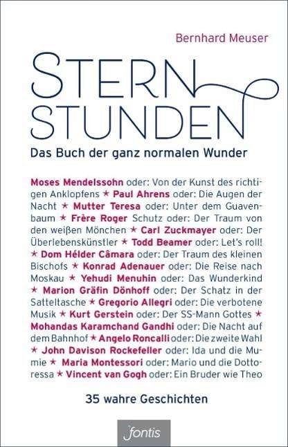 Cover for Meuser · Sternstunden (Book)