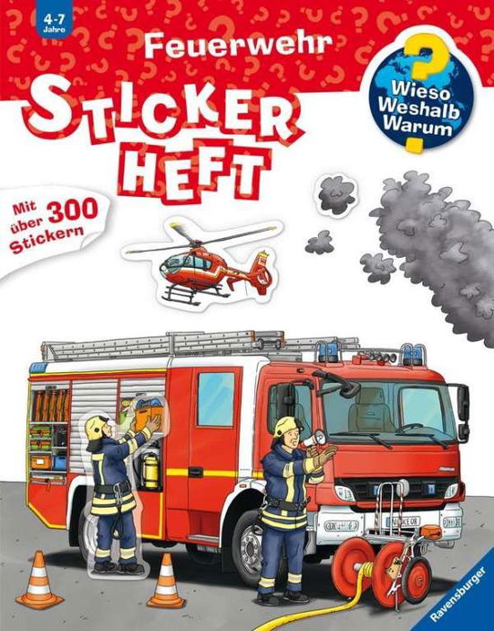 Cover for RavensburgerStickerheft Feuerwehr (Buch)