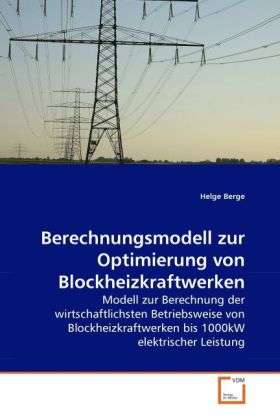 Cover for Berge · Berechnungsmodell zur Optimierung (Book)