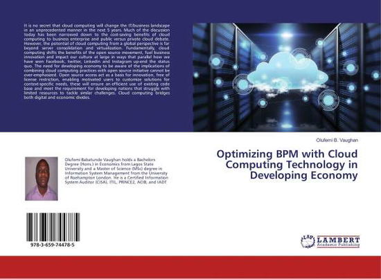 Cover for Vaughan · Optimizing BPM with Cloud Compu (Book)