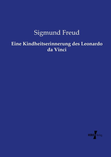 Cover for Sigmund Freud · Eine Kindheitserinnerung Des Leonardo Da Vinci (Paperback Book) (2019)