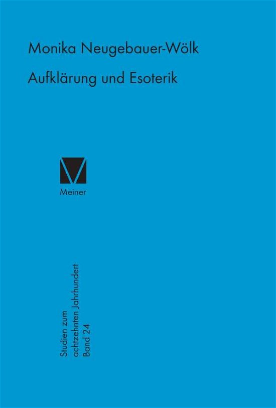 Cover for Aufklärung und Esoterik (Buch) (1999)