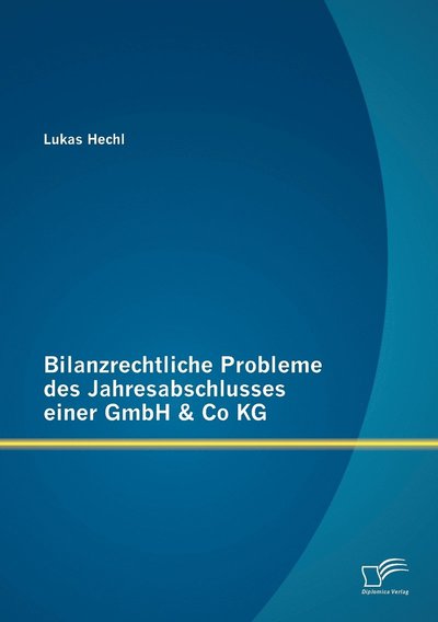 Cover for Lukas Hechl · Bilanzrechtliche Probleme des Jahresabschlusses einer GmbH &amp; Co KG (Paperback Book) [German edition] (2012)