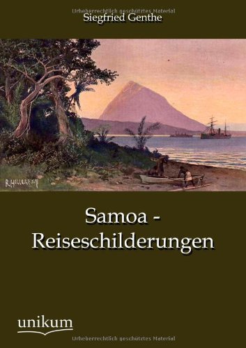 Cover for Siegfried Genthe · Samoa - Reiseschilderungen (Paperback Book) [German edition] (2012)