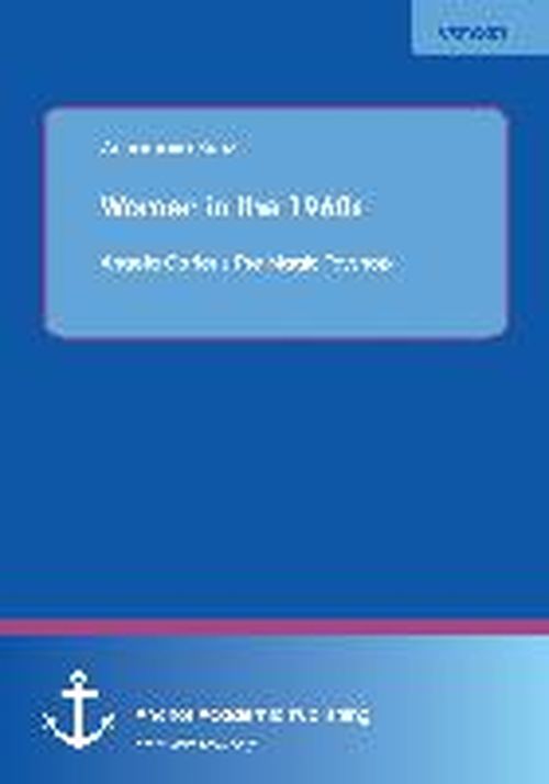 Cover for Annemarie Kunz · Women in the 1960s: Angela Carter's the Magic Toyshop (Paperback Book) [German edition] (2014)