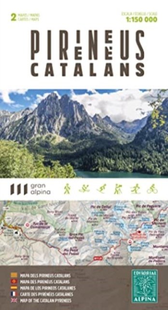 Pyrenees catalanes 2 maps (Kort) (2023)