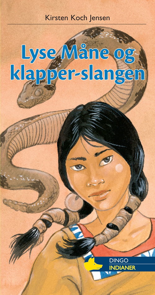 Cover for Kirsten Koch Jensen · Dingo. Gul* Primært for 2.-3. skoleår: Lyse Måne og klapper-slangen (Hæftet bog) [1. udgave] (2011)