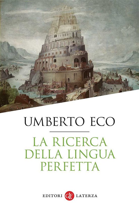 Cover for Umberto Eco · La Ricerca Della Lingua Perfetta (Book)