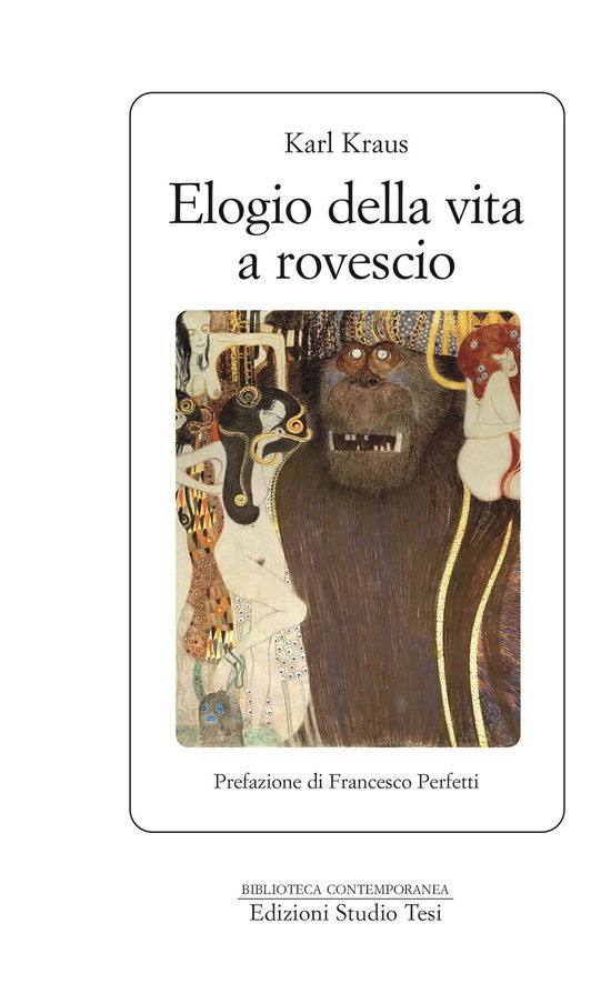 Cover for Karl Kraus · Elogio Della Vita A Rovescio (Book)