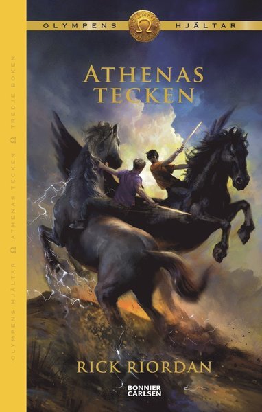 Cover for Rick Riordan · Olympens hjältar: Athenas tecken (Bok) (2015)