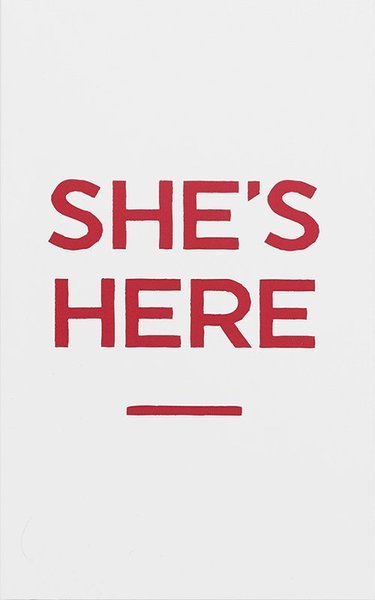 Cover for Peter Wächtler · She's Here (Book) (2019)