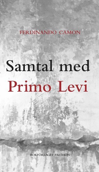 Cover for Daniel Pedersen · Samtal med Primo Levi (Book) (2018)