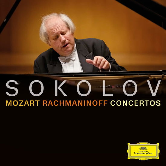 Cover for Bruno Monsain Grigory Sokolov · Mozart: Piano Concerto No.23 in a Major K.488/rachmanin (LP) (2023)