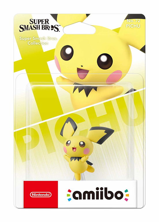 Nintendo Amiibo Character  Pichu Switch - Nintendo Amiibo Character  Pichu Switch - Game - Nintendo - 0045496380786 - July 19, 2019