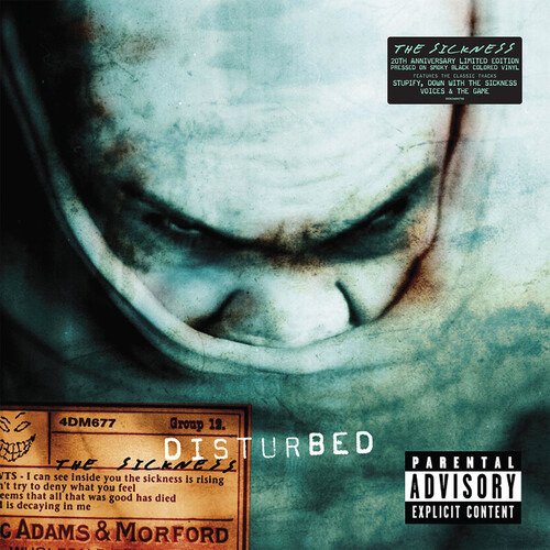 The Sickness (20th Anniversary Edition) [1 Lp] - Disturbed - Música - ROCK - 0093624892786 - 10 de julio de 2020