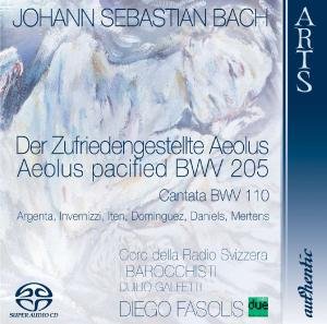 Cover for Fasolis / I Barocchisti / Coro · Cantata »Der Zufriedengestellte Aeolus« BWV 205 / Cantata »Unser Mund sei voll Lachens« BWV 110 Arts Music Klassisk (SACD) (2007)