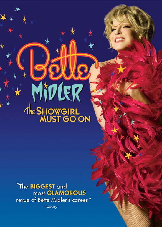 Cover for Bette Midler · The Showgirl Must Go On (DVD) (2011)