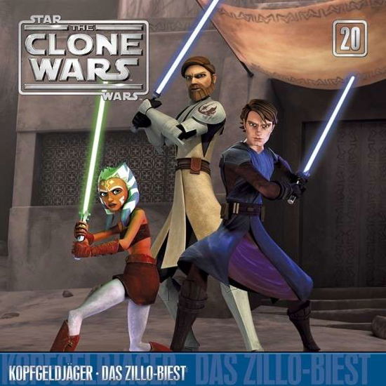 Cover for The Clone Wars · 20: Kopfgeldjäger / Das Zillo-biest (CD) (2014)